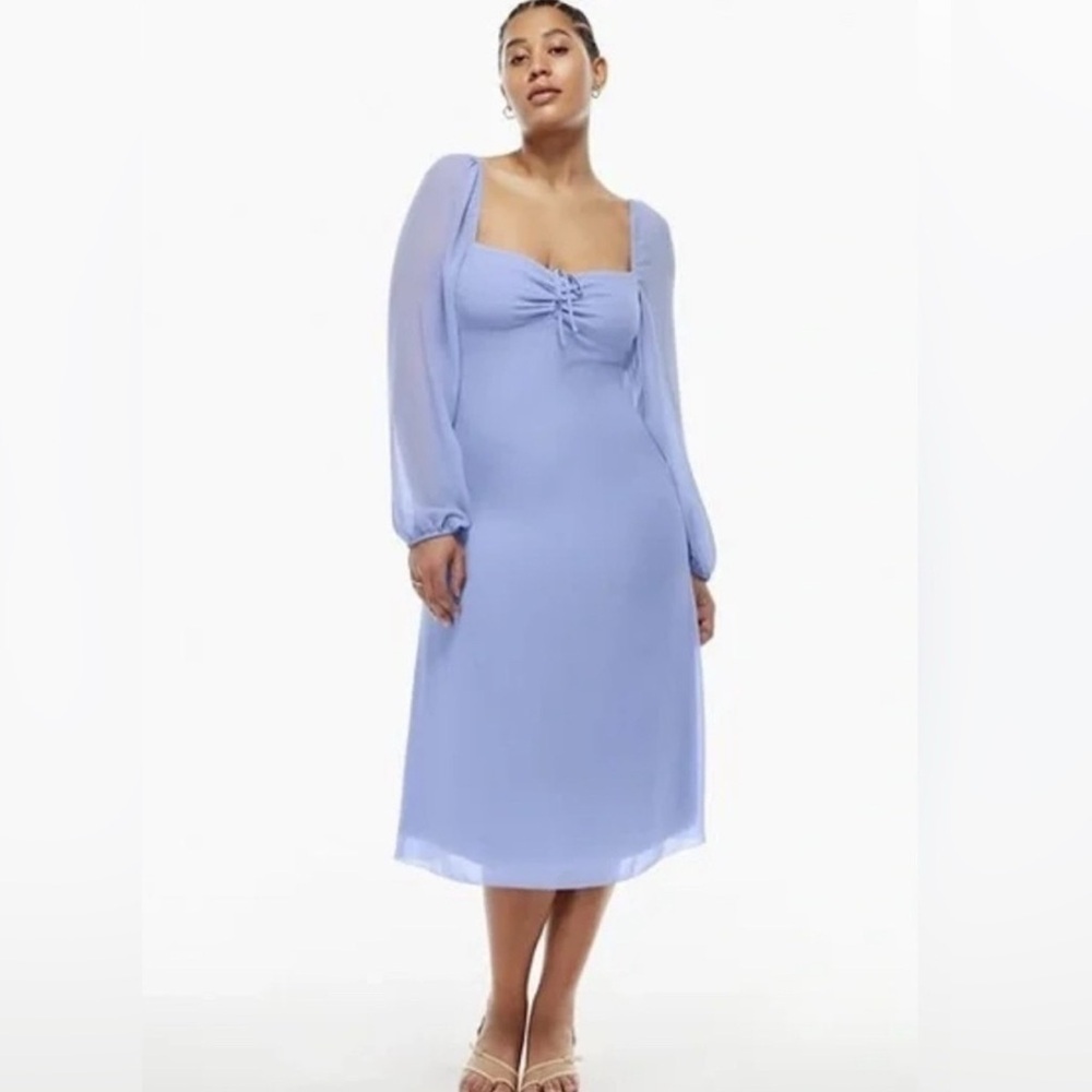Aritzia Wilfred Jacqueline Dress in Soft Iris